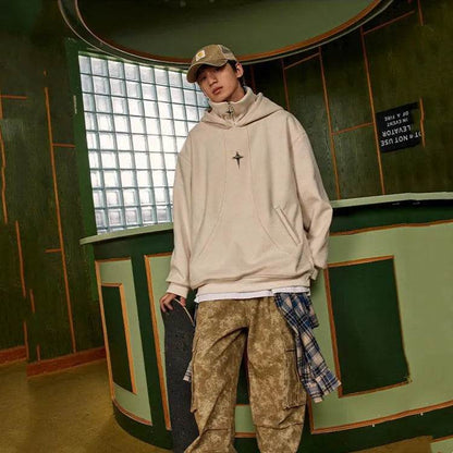 Fashion Turtleneck Street Hip pop Hoodie Sweatshirt Men - www.Shopthatapp.com #