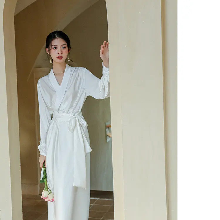 Fashionable Breathable Ice Silk Pajamas For Women - www.Shopthatapp.com