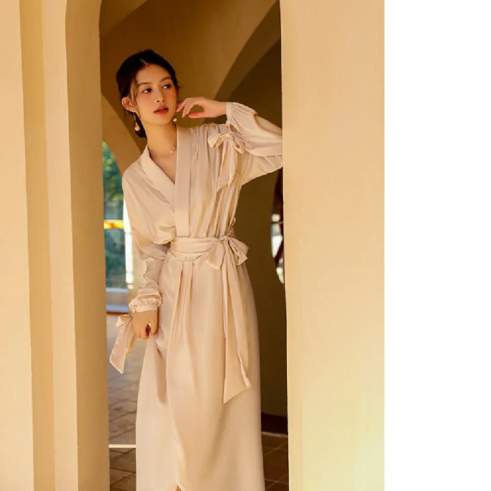 Fashionable Breathable Ice Silk Pajamas For Women - www.Shopthatapp.com