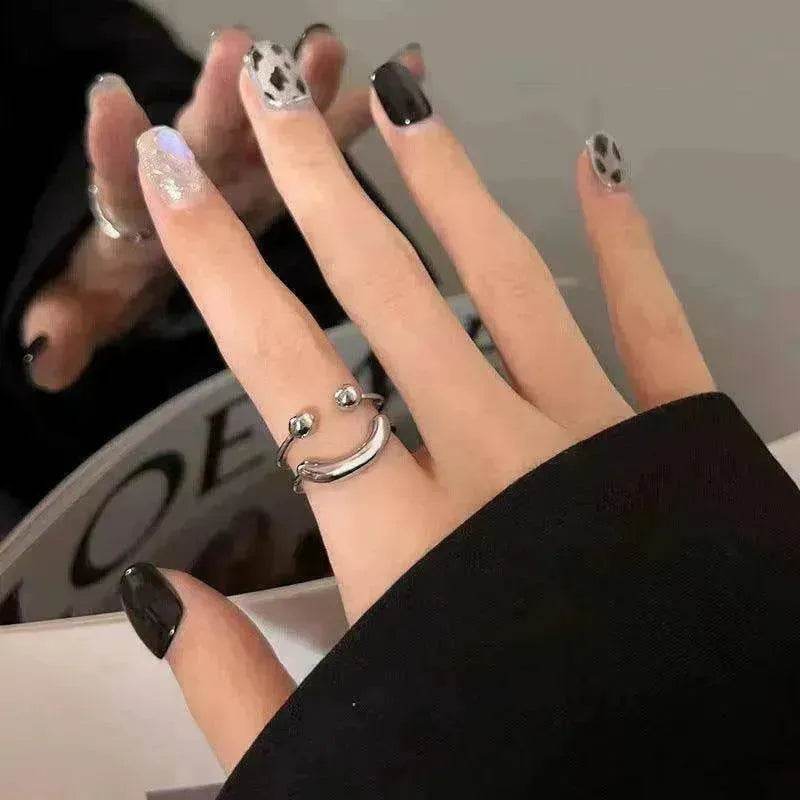 Adjustable Smiley Face Ring - Happy Face Ring - www.Shopthatapp.com