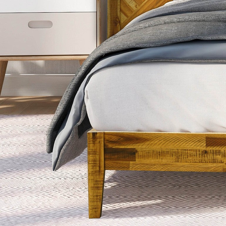 Sierra Deluxe Wood Platform Bed Frame - www.Shopthatapp.com