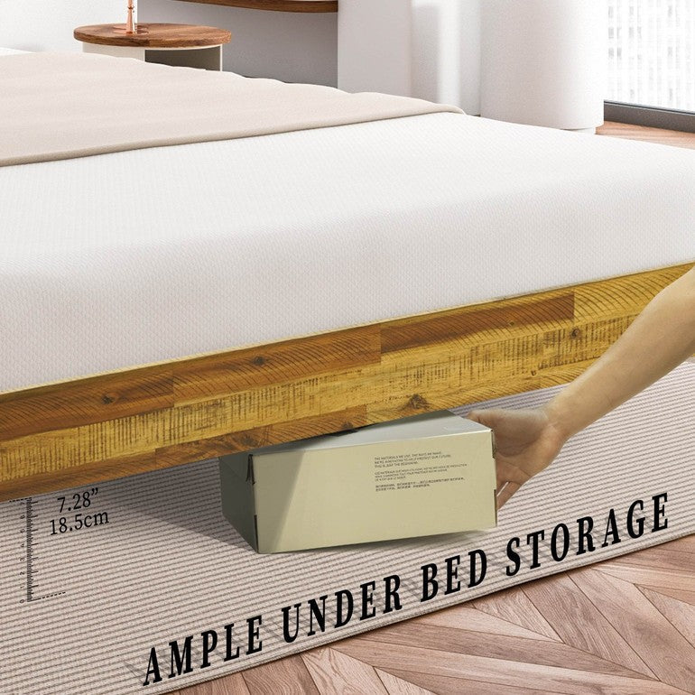 Sierra Deluxe Wood Platform Bed Frame - www.Shopthatapp.com