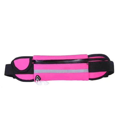Fitness Waist Bag With Pocket Slim Running Jogging Belt Fanny Pack Bag For Hiking Cycling Workout Sports Gym - www.Shopthatapp.com #