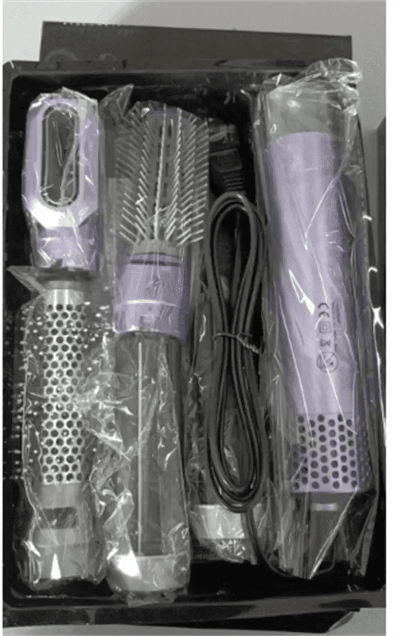Five-in-one Hot Air Comb Automatic Hair Curler For Curling Or Straightening - www.Shopthatapp.com