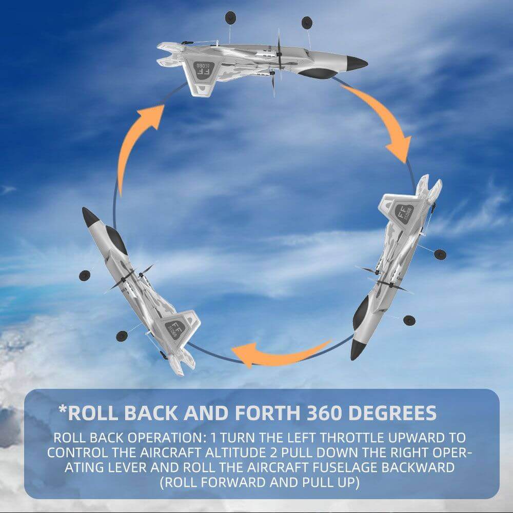 Fixed Wing 2.4G 4 Channel Kid Boy Gift BM16 for F22 Raptor RC Glider Plane Toy EPP Foam Remote Control Airplane - www.Shopthatapp.com #