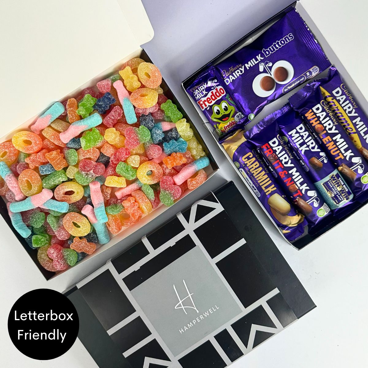 Fizzy Sweets Letterbox Gift Hamper-Food and beverage-www.Shopthatapp.com-HamperWell