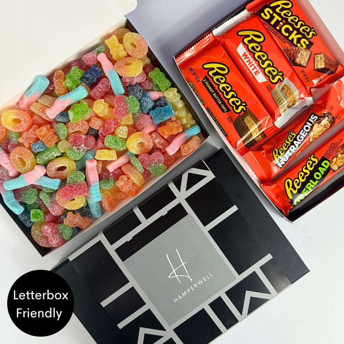 Fizzy Sweets Letterbox Gift Hamper-Food and beverage-www.Shopthatapp.com-HamperWell