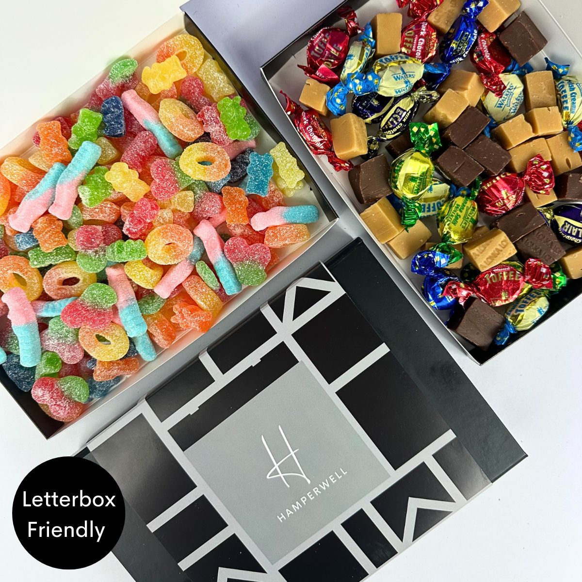 Fizzy Sweets Letterbox Gift Hamper-Food and beverage-www.Shopthatapp.com-HamperWell