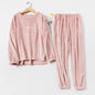Flannel Pajamas Sets Winter Home Clothes For Women Men Sleepwear Couple - www.Shopthatapp.com