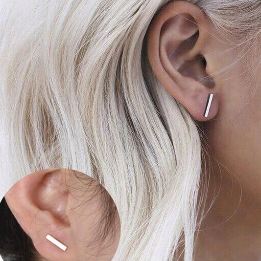 Flat earrings female earrings - www.Shopthatapp.com