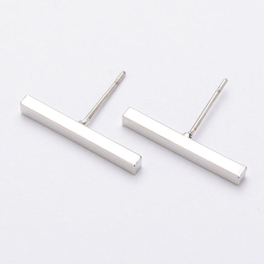 Flat earrings female earrings