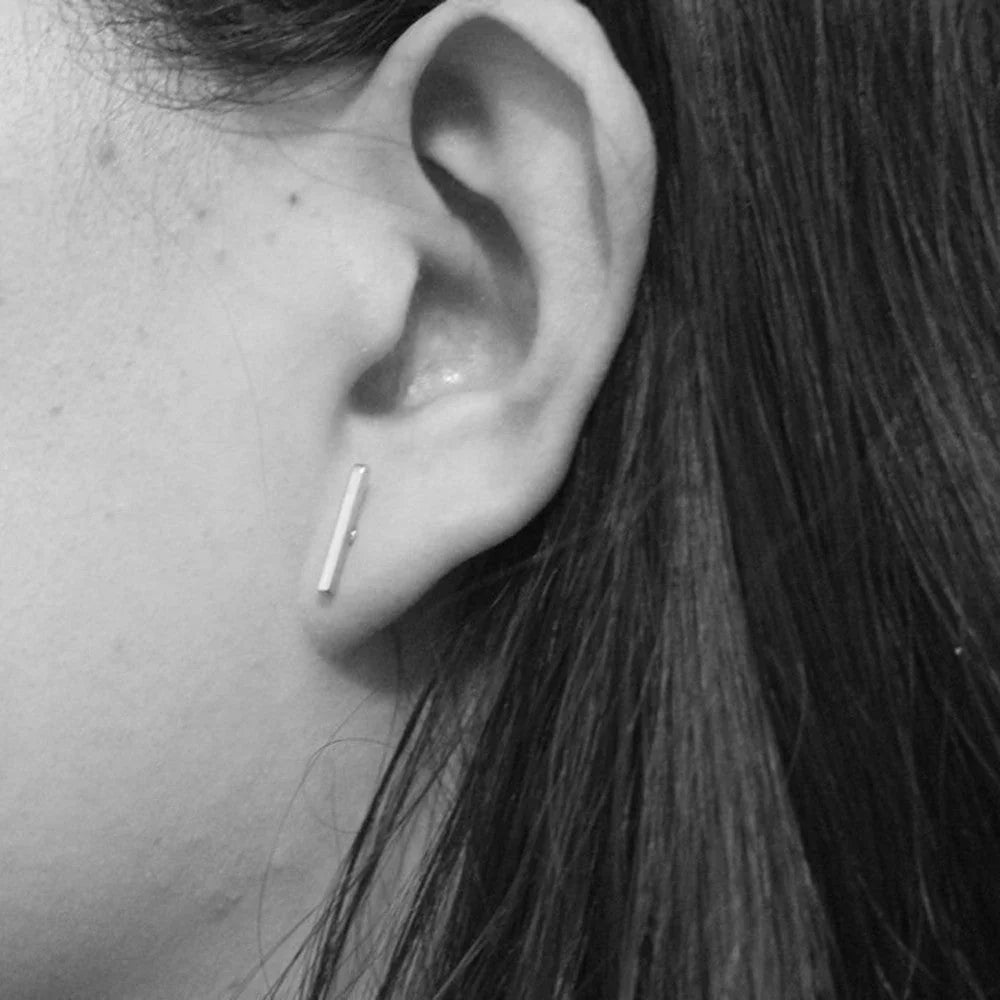 Flat earrings female earrings - www.Shopthatapp.com