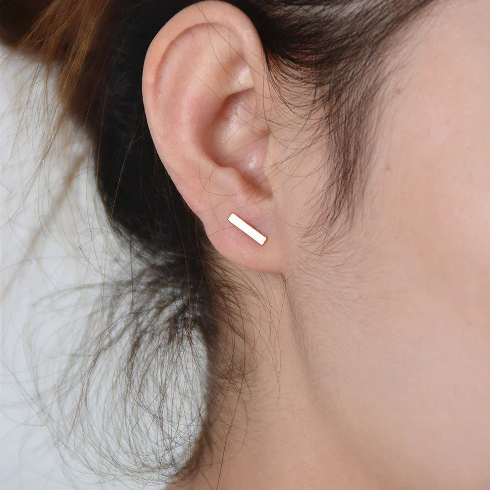 Flat earrings female earrings - www.Shopthatapp.com