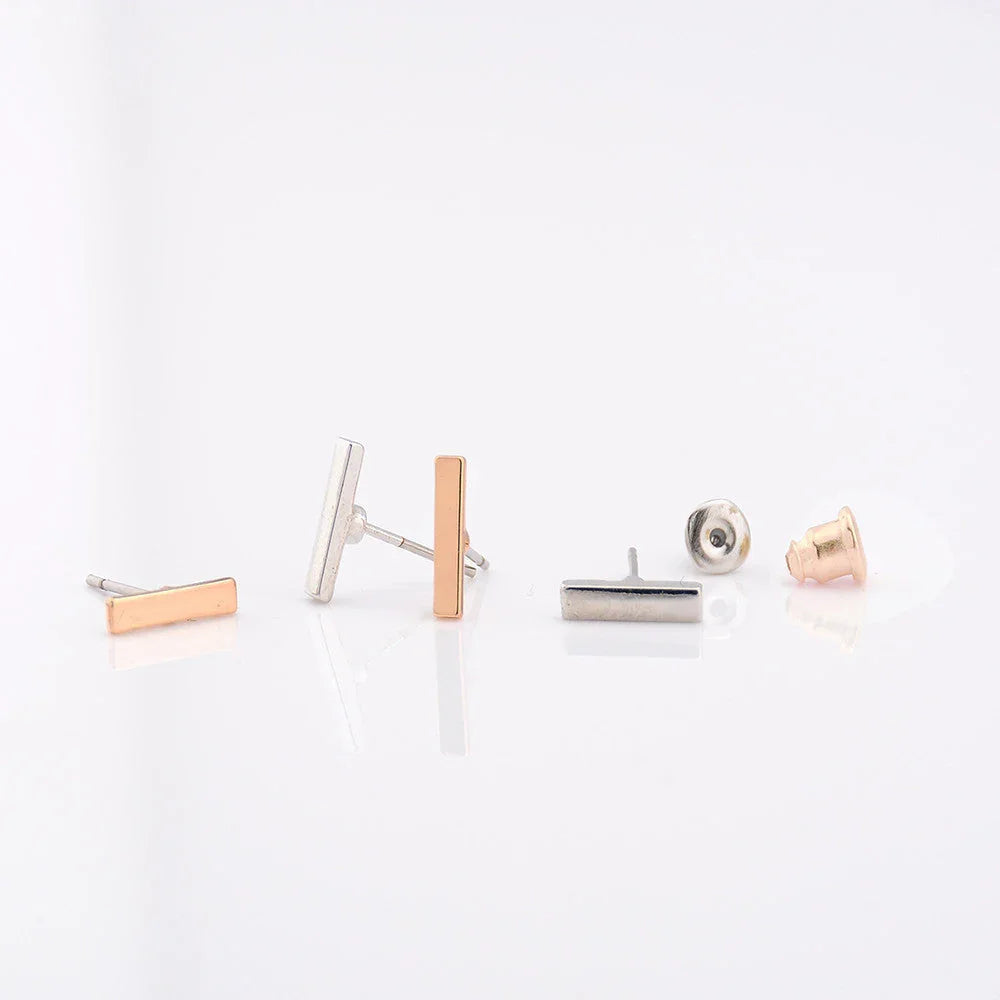 Flat earrings female earrings - www.Shopthatapp.com