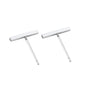 Flat earrings female earrings - www.Shopthatapp.com