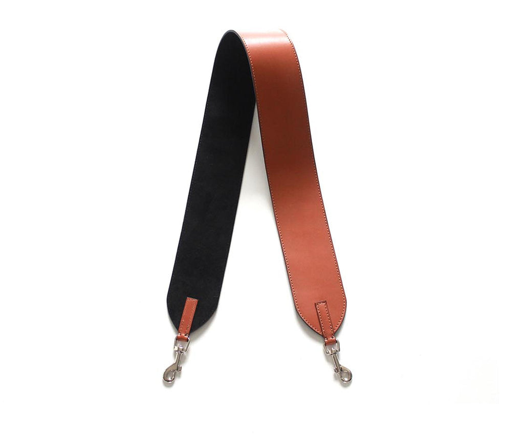 Leather strap for Meletti bag in Tan - www.Shopthatapp.com
