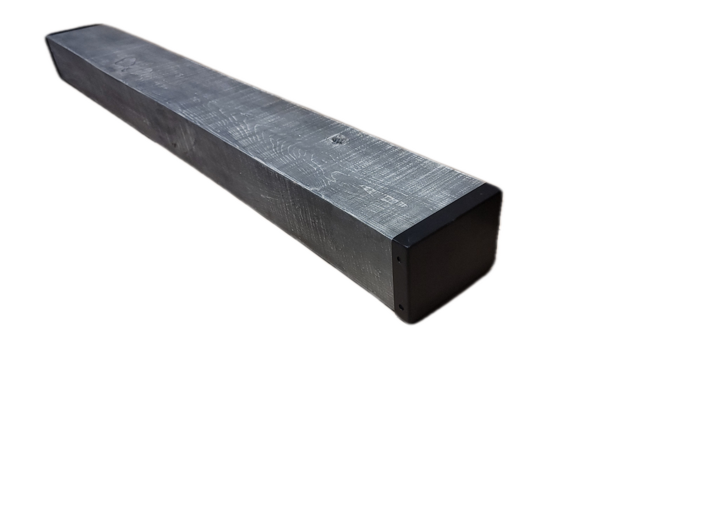 Étagère Style manteau de foyer avec embouts en métal - www.Shopthatapp.com