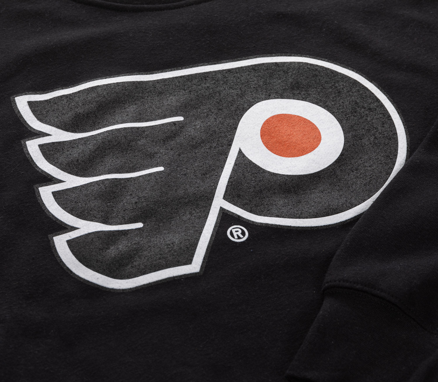 Philadelphia Flyers Varsity Retro Style Crewneck Sweater - www.Shopthatapp.com