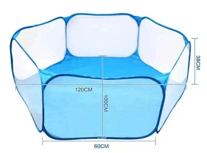 Foldable Kids' Play Tent with Ball Pit: Ocean Ball Pool & Crawling Game House for Outdoor Fun - www.Shopthatapp.com