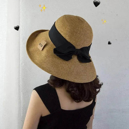 Foldable Summer Beach Sun Hat - www.Shopthatapp.com #