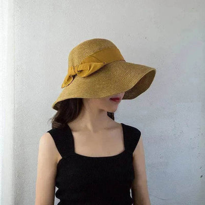 Foldable Summer Beach Sun Hat - www.Shopthatapp.com #