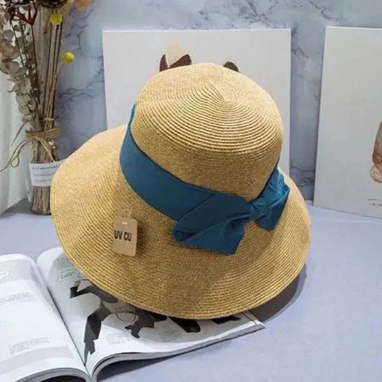 Foldable Summer Beach Sun Hat - www.Shopthatapp.com #