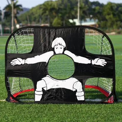 Foldable portable football net - www.Shopthatapp.com