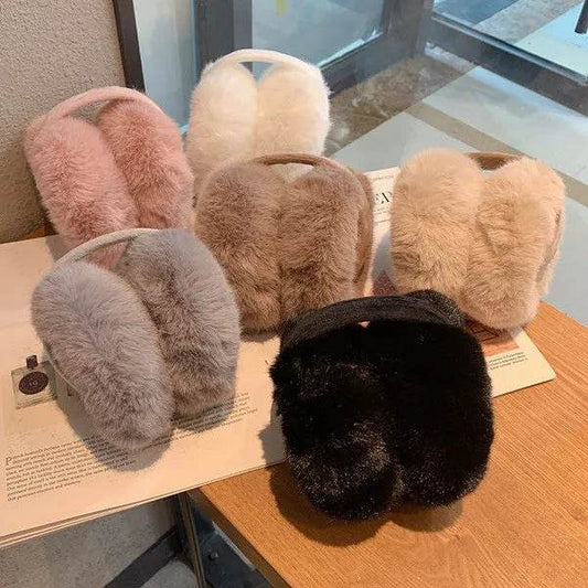 Folding Earmuffs – Plush Warm Ear Protection for Men & Women - www.Shopthatapp.com #