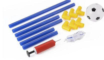 Folding Mini Football Soccer Ball Goal Post Net - www.Shopthatapp.com