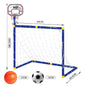 Folding Mini Football Soccer Ball Goal Post Net - www.Shopthatapp.com