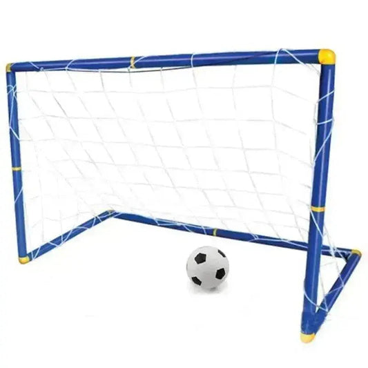Folding Mini Football Soccer Ball Goal Post Net - www.Shopthatapp.com #