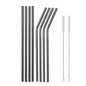Food Grade 304 Stainless Steel Color Metal Straws - www.Shopthatapp.com