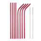 Food Grade 304 Stainless Steel Color Metal Straws