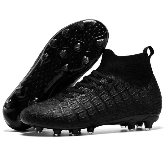 Football Men's High-top Foot Sock Training Shoes - www.Shopthatapp.com #