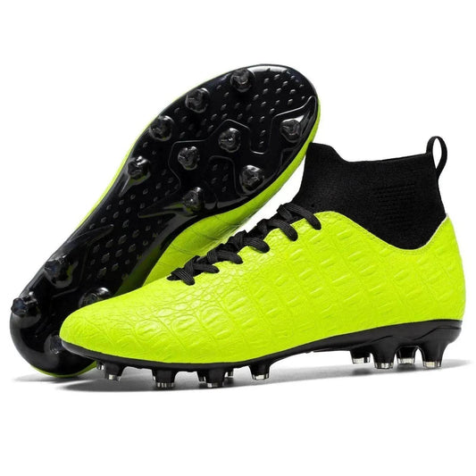 Football Men's High-top Foot Sock Training Shoes - www.Shopthatapp.com #