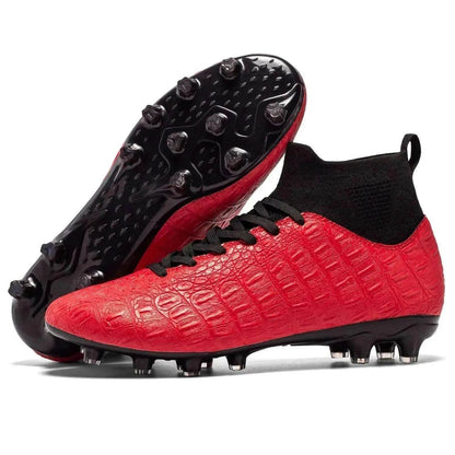 Football Men's High-top Foot Sock Training Shoes - www.Shopthatapp.com #