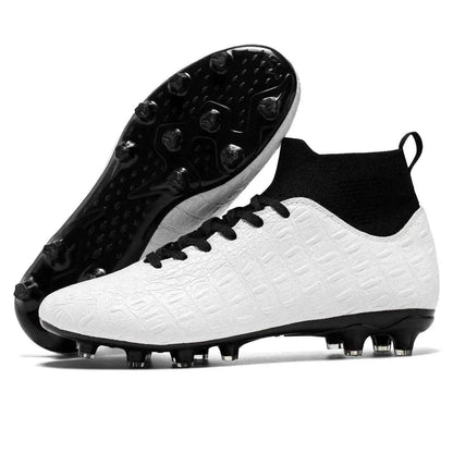 Football Men's High-top Foot Sock Training Shoes - www.Shopthatapp.com