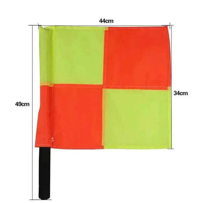 Football referee flag