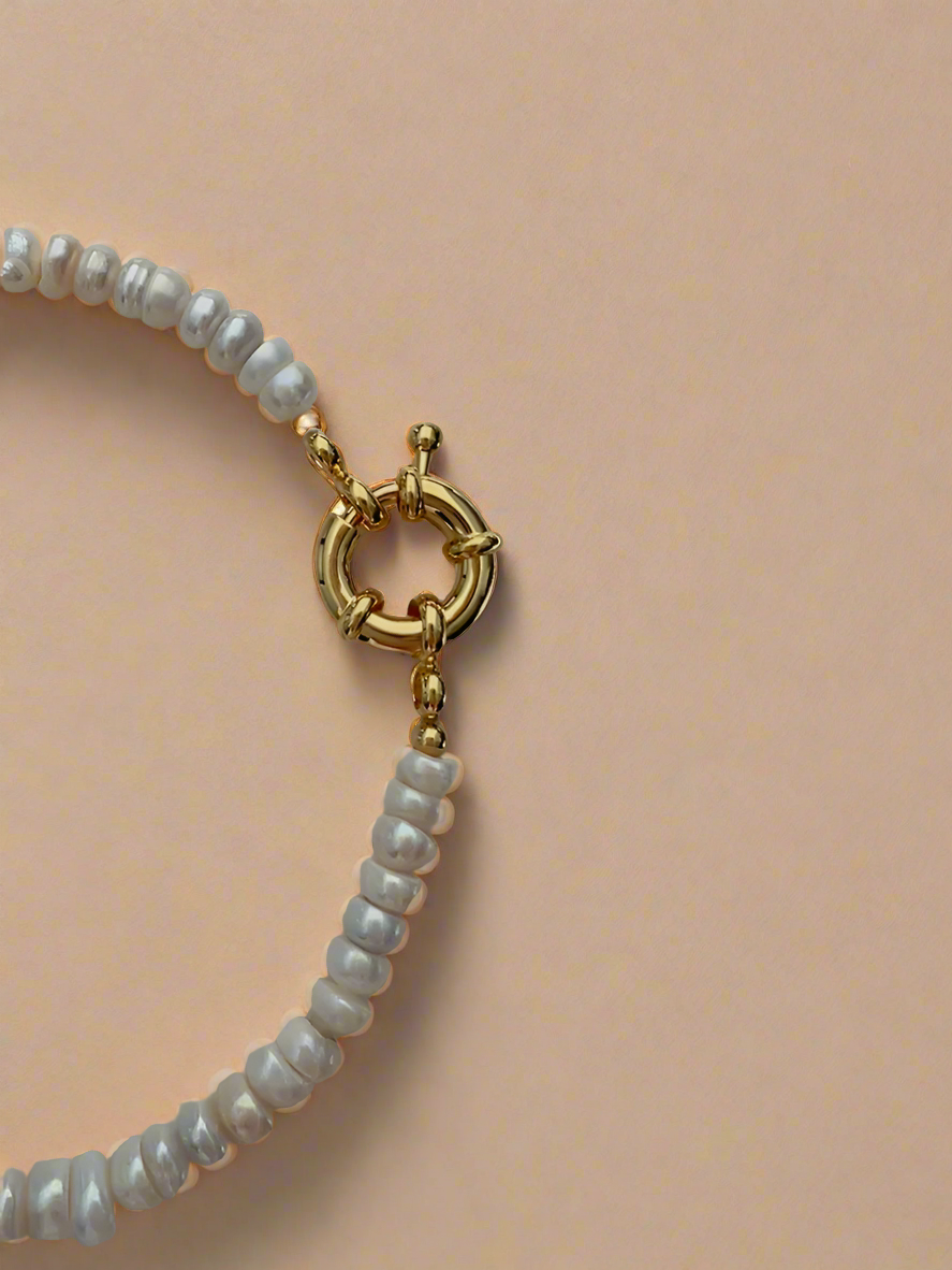 Freshwater Pearl Anklet - www.Shopthatapp.com
