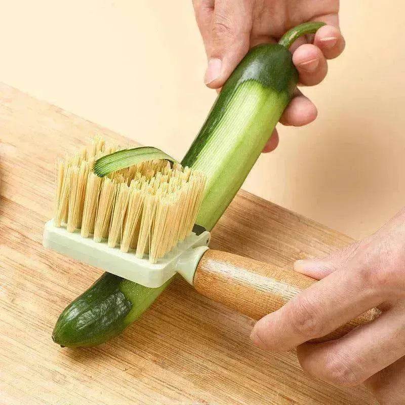 Fruit & Vegetable Multifunctional Peeling Cleaning Brush - www.Shopthatapp.com