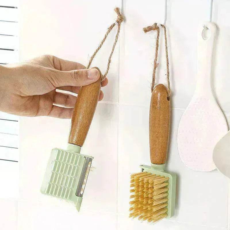 Fruit & Vegetable Multifunctional Peeling Cleaning Brush - www.Shopthatapp.com