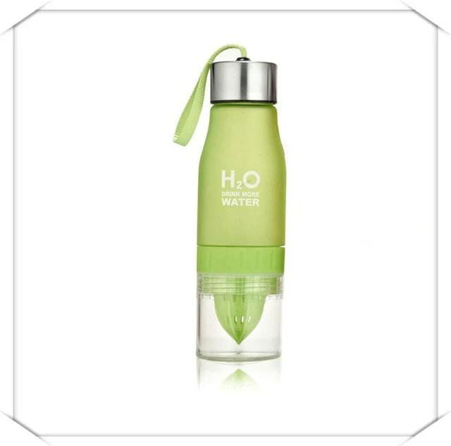 Fruit Infuser Water Bottle-Food and beverage-www.Shopthatapp.com-Capacity:0.65L-Color:Green-KitchenJoint