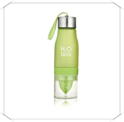 Fruit Infuser Water Bottle-Food and beverage-www.Shopthatapp.com-Capacity:0.65L-Color:Green-KitchenJoint