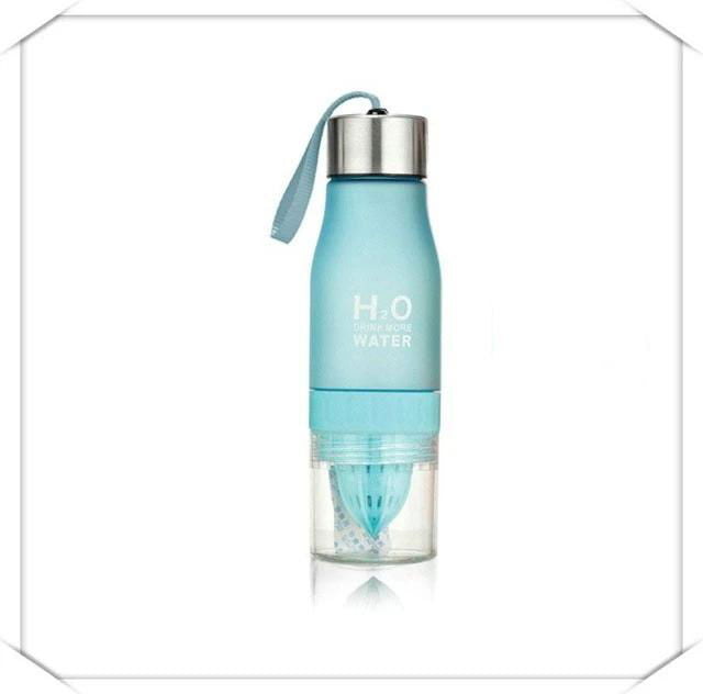 Fruit Infuser Water Bottle-Food and beverage-www.Shopthatapp.com-Capacity:0.65L-Color:Blue-KitchenJoint