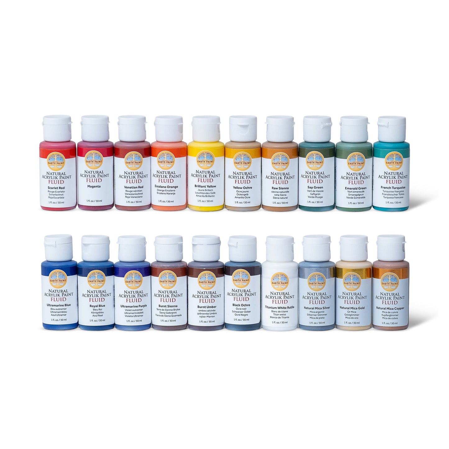 Fluid - Natural Acrylik Paint - www.Shopthatapp.com