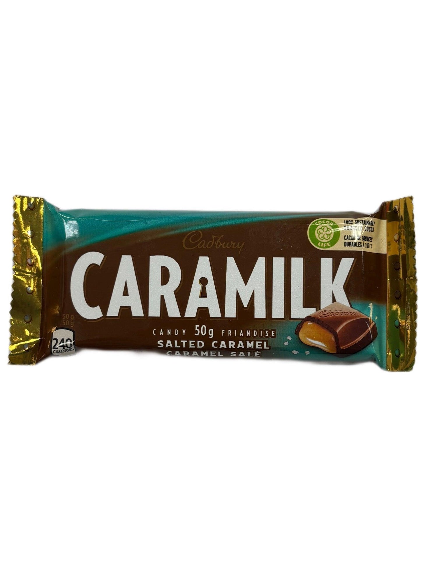 Caramilk Salted Caramel Chocolate 50G - www.Shopthatapp.com