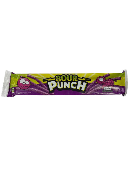 Sour Punch Straws 2OZ - U.S Edition - www.Shopthatapp.com