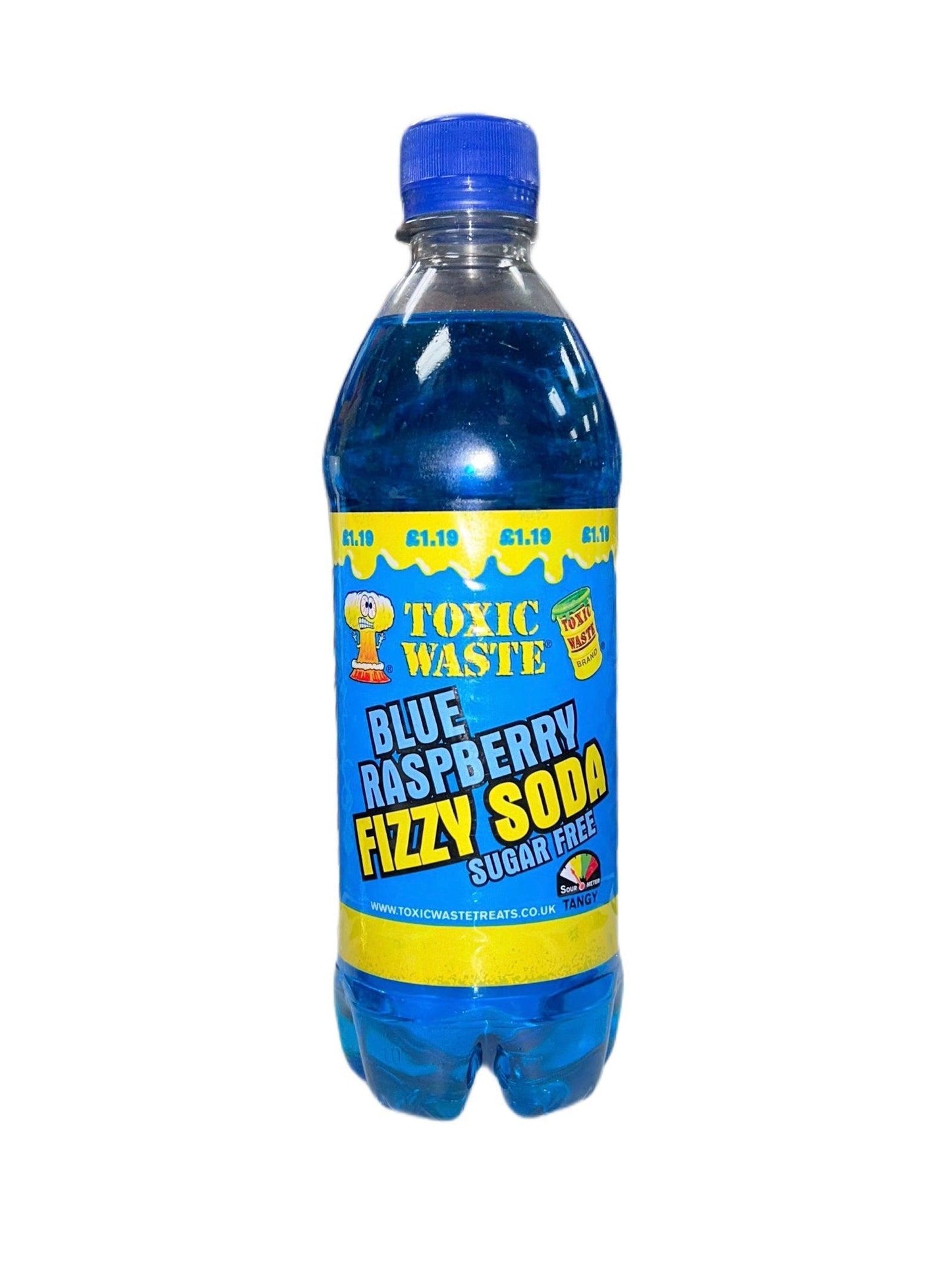 Toxic Waste Blue Raspberry Fizzy Soda Sugar Free - www.Shopthatapp.com