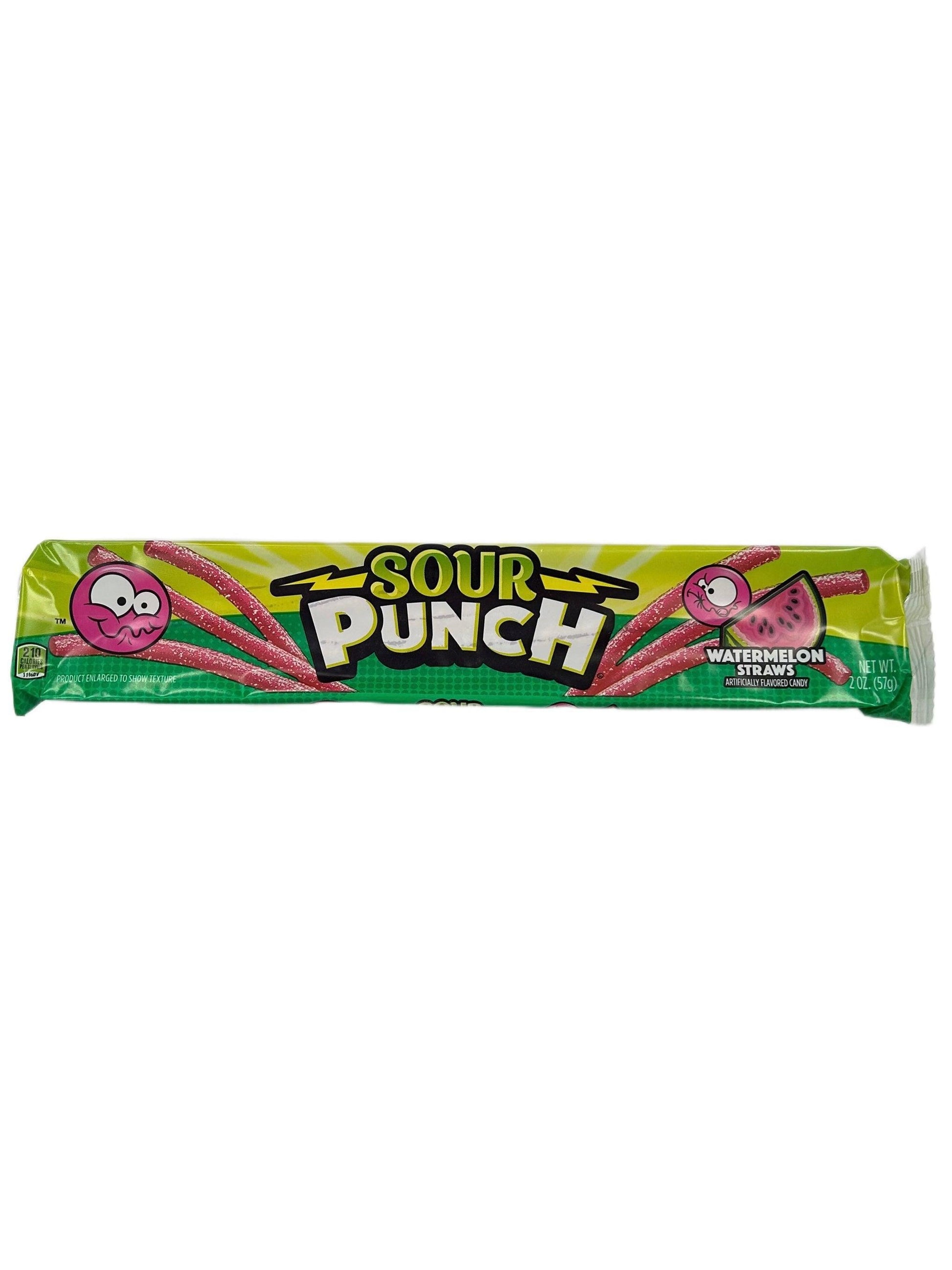 Sour Punch Straws 2OZ - U.S Edition - www.Shopthatapp.com