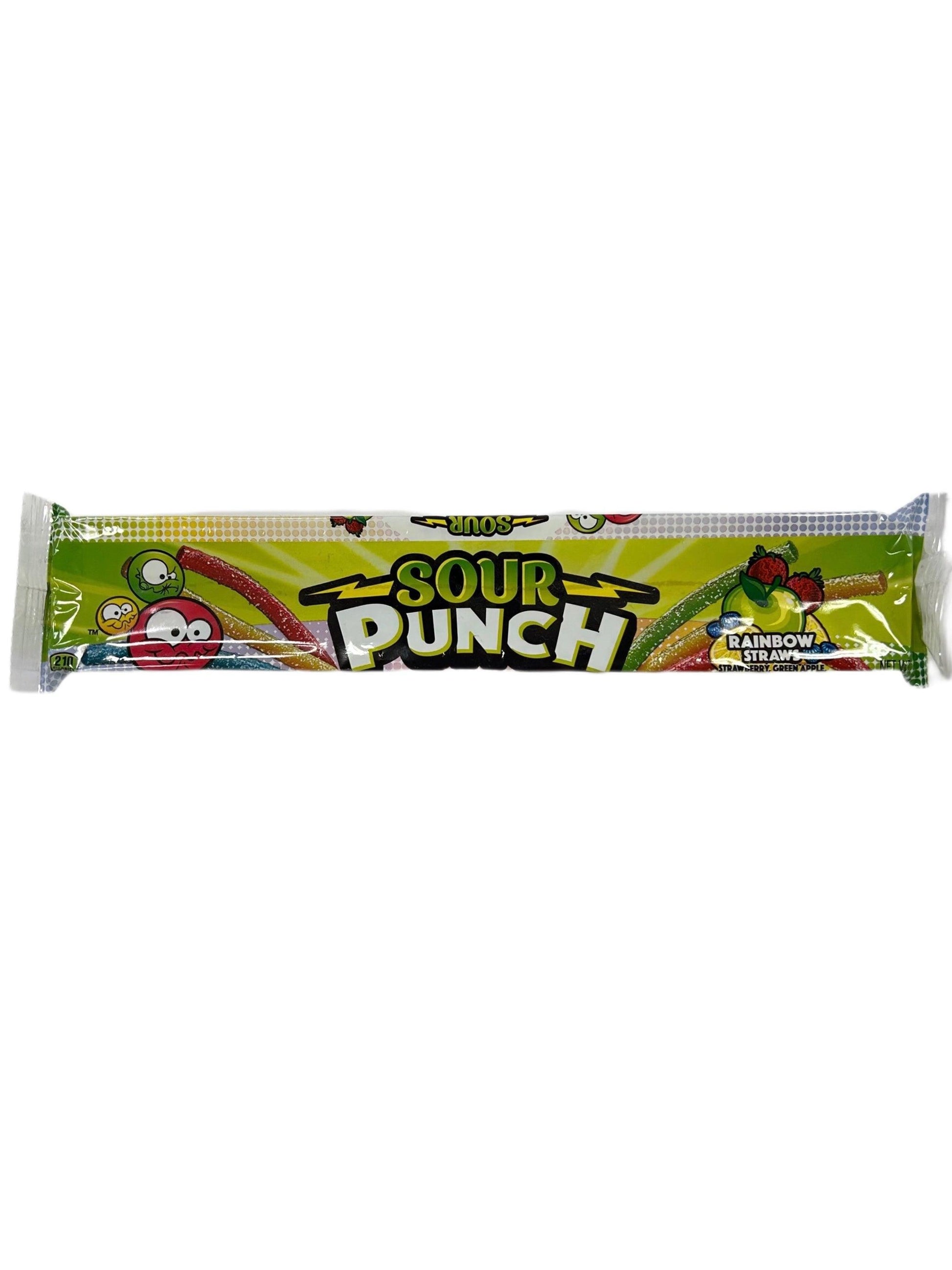 Sour Punch Straws 2OZ - U.S Edition - www.Shopthatapp.com